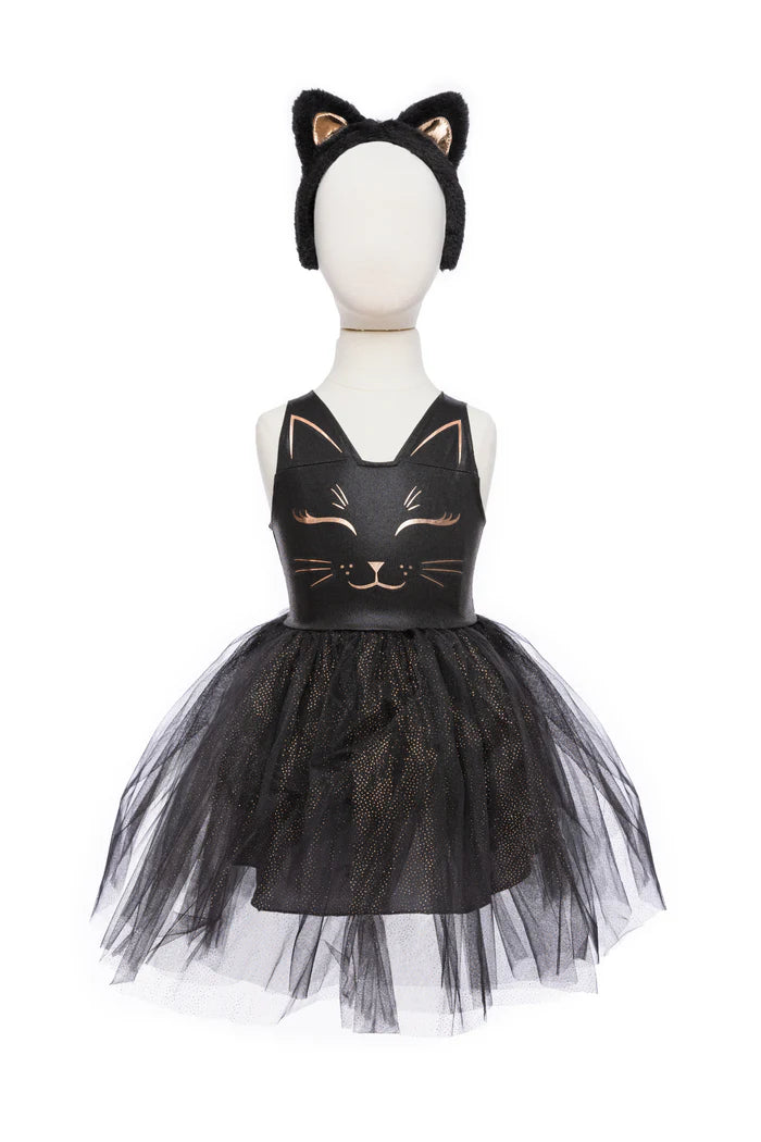 black cat costume dress Black Cat Dress & Headpiece