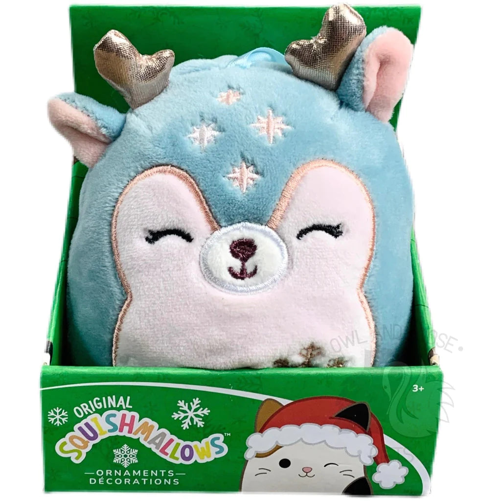 Squishmallows Christmas Ornaments 4 Tanja the Deer Mini Plush