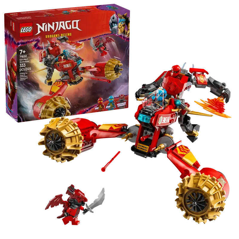 Lego: Ninjago Kai's Mech Storm Rider - Ages 7+ – Playful Minds