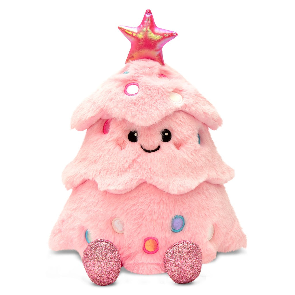 IS: Glitter Pink Christmas Tree Plush - Ages 12mths+ – Playful Minds