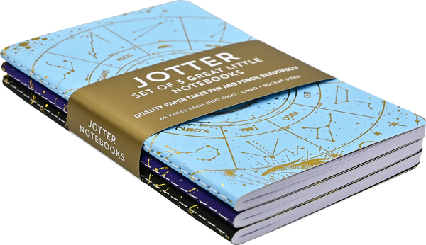 Celestial Jotter Notebooks - 3 Pack