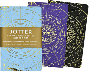 Celestial Jotter Notebooks - 3 Pack