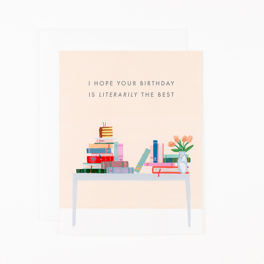 Literaily The Best Birthday - Birthday Card – Playful Minds