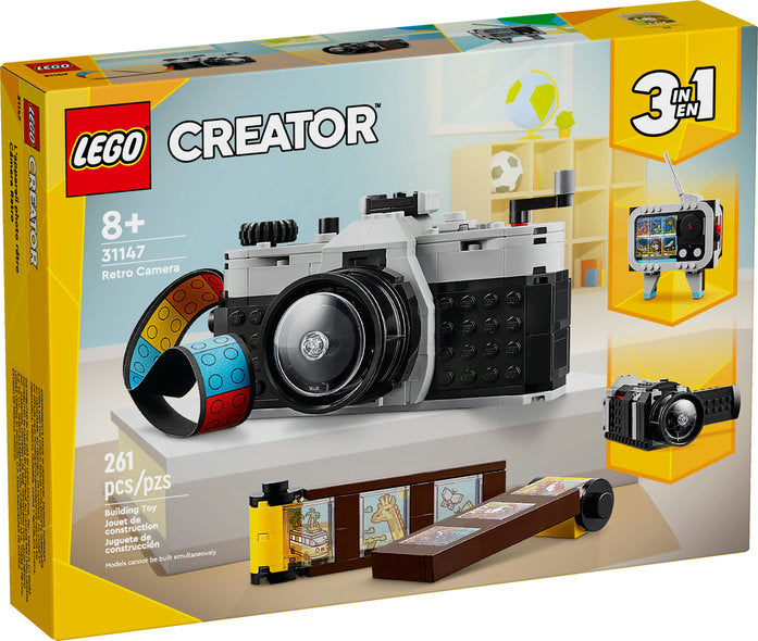 Lego: Creator Retro Camera - Ages 8+ – Playful Minds