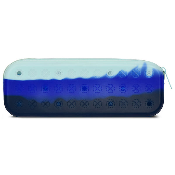 IS: Blue Ocean Waves Tie-Dye Charmed Jelly Case - Ages 4+