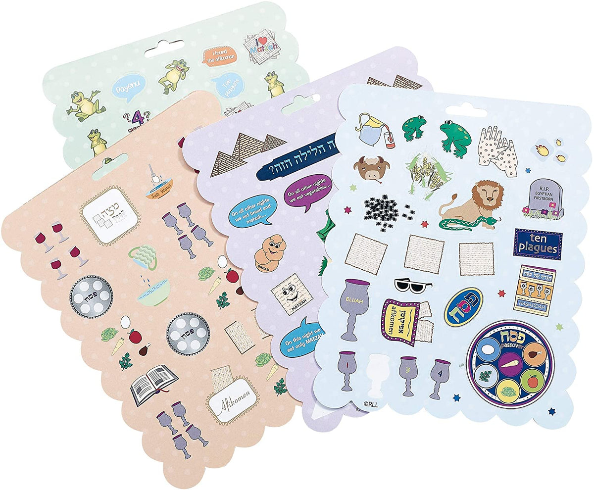 Passover: Sticker Book 100 stickers Ages 3+ – Playful Minds