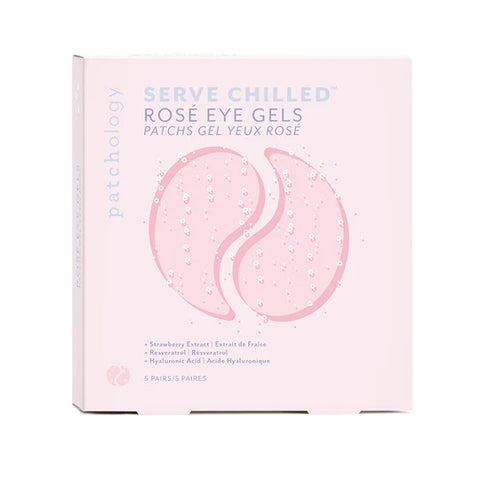 Serve Chilled: Rosé Eye Gels - 5 Pack