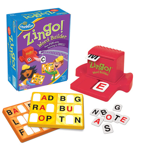 Think Fun: Zingo! Word Builder - 5 Ages
