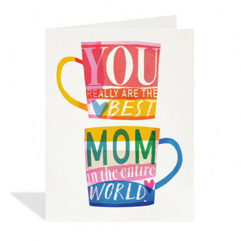 Best Mom Mugs - Mother's Day Card