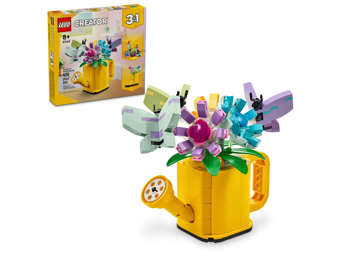 Lego: Creator Flowers in Watering Can - Ages 8+ – Playful Minds