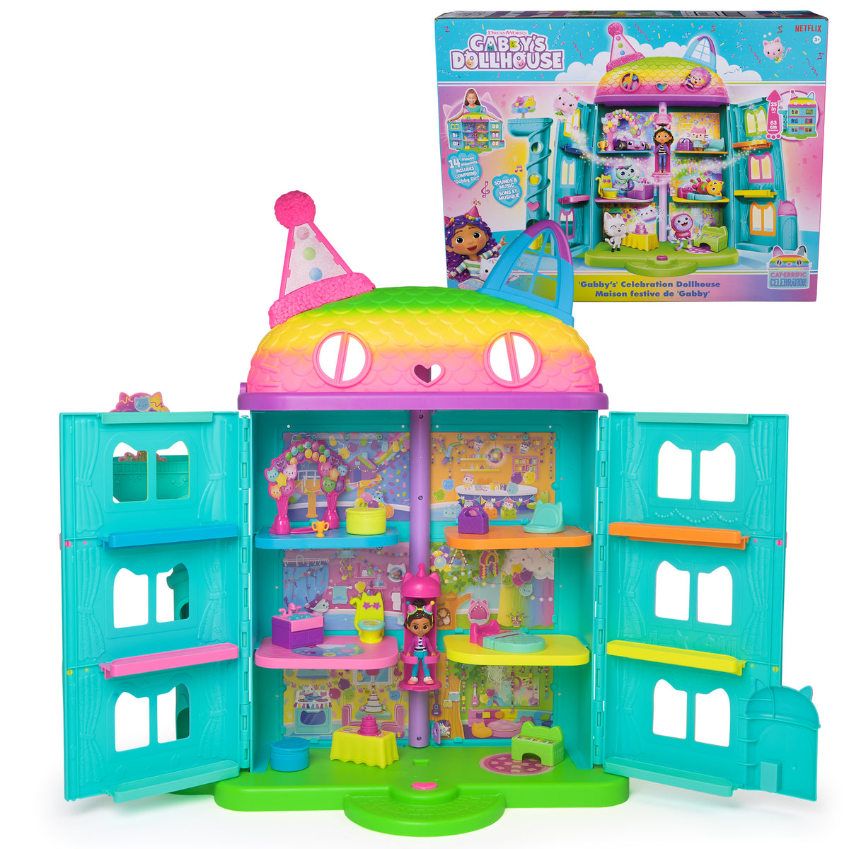 Gabby出品　まとめて gabbys-dollhouse-celebration-