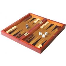 Folding Wood Backgammon Set - Ages 6+