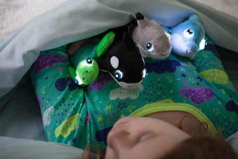 BabyBuddies: Sleepy Sea Life 5" Plush Night Light - Ages 0+