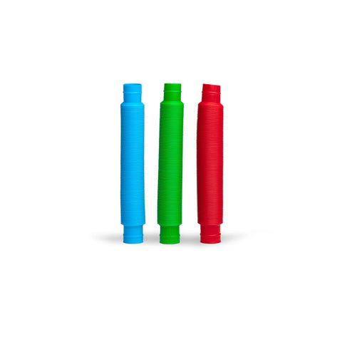 Loot: Mini Fidget Popping Tubes 3 Pack - Ages 3+