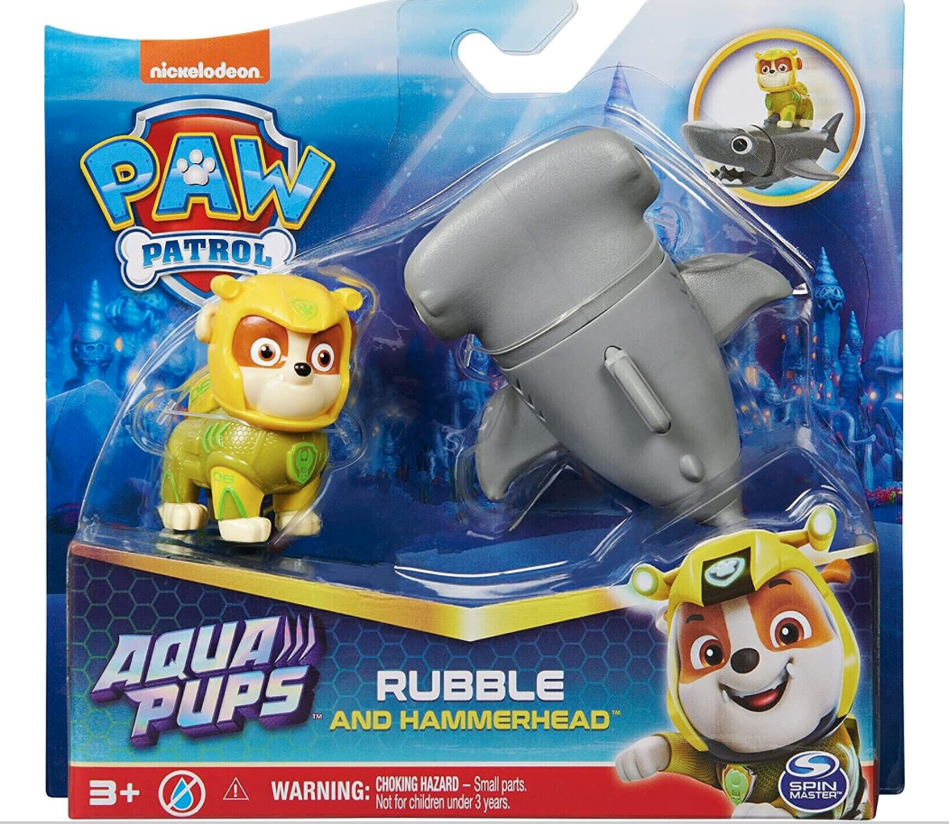 Paw Patrol - Pull Back Pup - Rubble : : Toys & Games