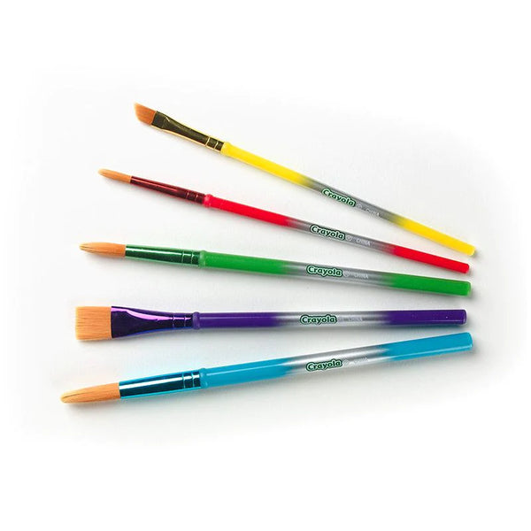 Variety Paint Brush Set, 5 Count - Ages 3+