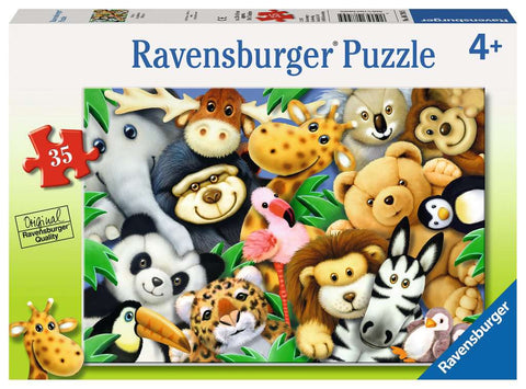 35 pc puzzle: Softies - Ages 4+
