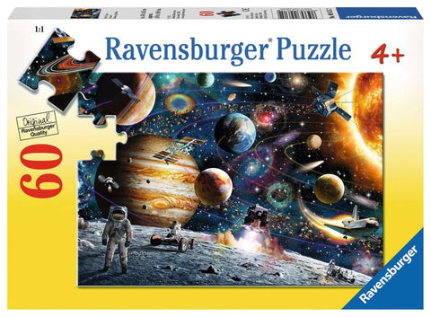 60 pc puzzle: Outer Space - ages 4+