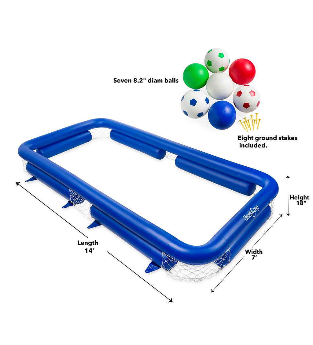 Inflatable Soccer Pool - Ages 3+ PICKUP/DELIVERY ONLY – Playful Minds