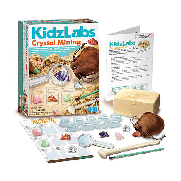 KidzLabs: Crystal Mining - Ages 5+