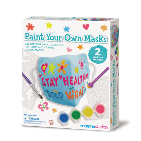 Paint Your Own Face Mask - Ages 5+