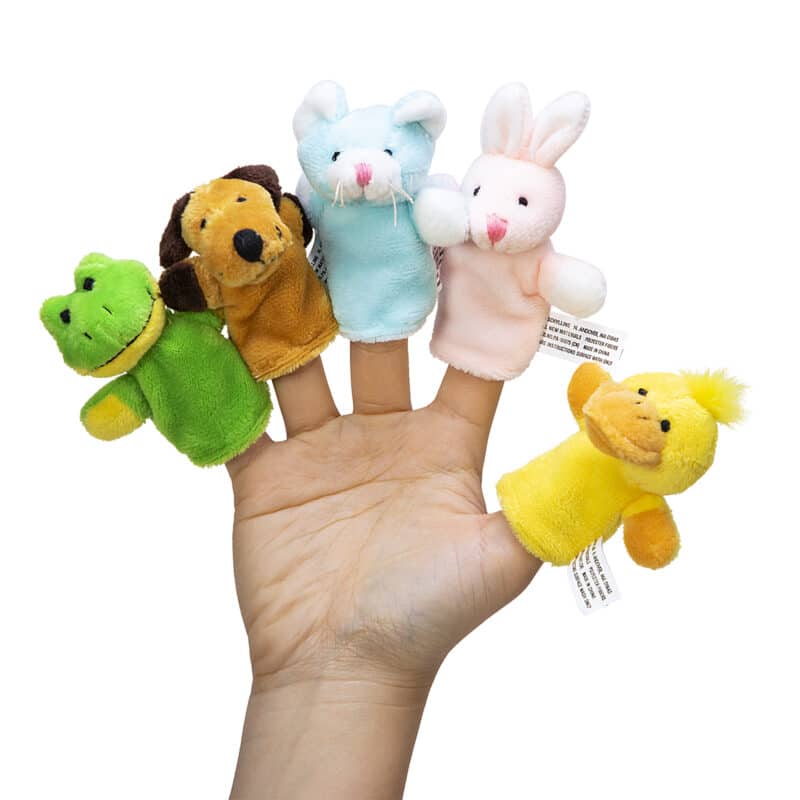 Plush Animal Finger Puppet - Ages 3+ – Playful Minds