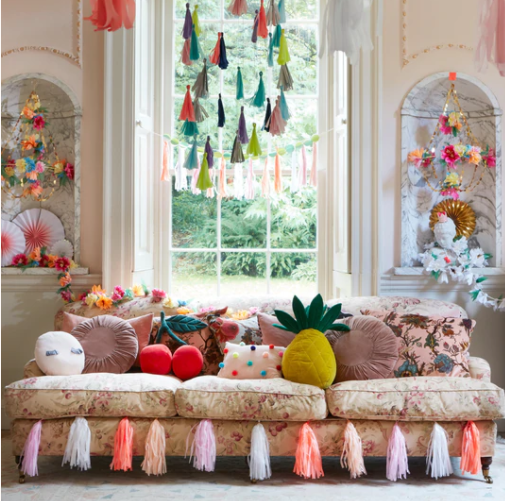 Meri Meri - Pink Tassel Garland