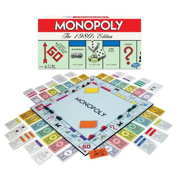 Monopoly: the Classic 1980's Edition - Ages 8+