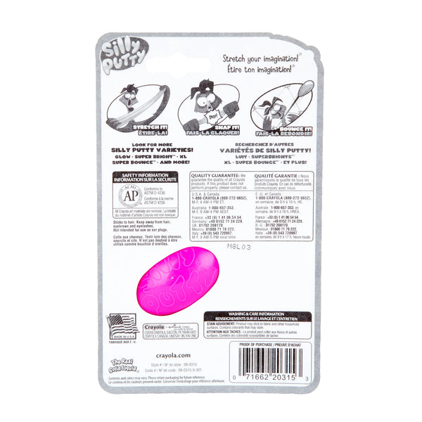 Silly Putty: Super Bright - Ages 4+