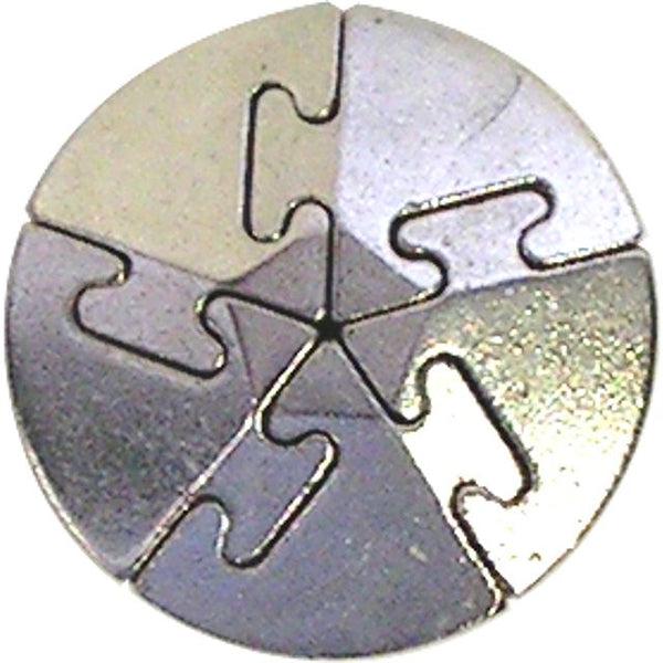 Cast Metal Spiral Puzzle - Level 5/6 - Hanayama