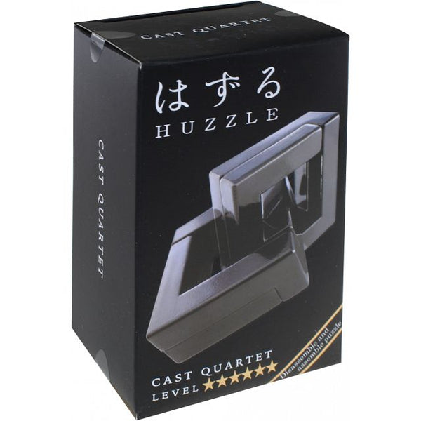 Cast Metal Quartet Puzzle - Level 6/6 - Hanayama