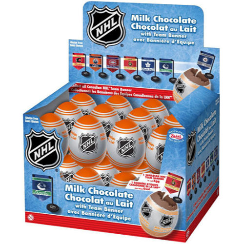 NHL Chocolate Surprise Egg - Ages 3+