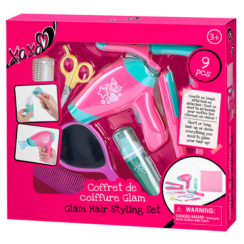 XOXO Glam Hair Styling Set - Ages 3+