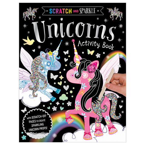 Scratch and Sparkle Unicorns Activity Book - Ages 4+
