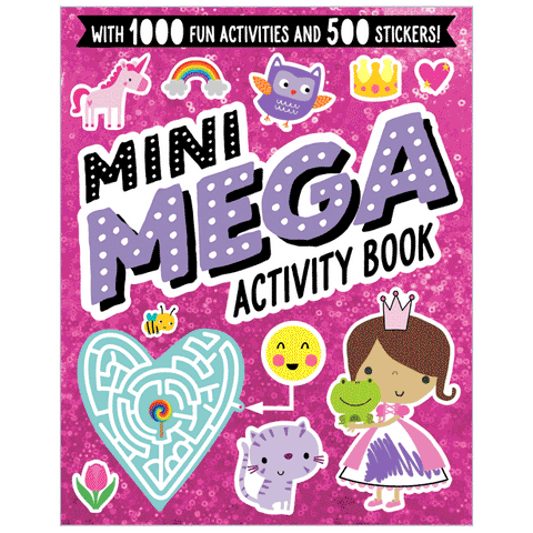 AB: Mini Mega Silver Pink Book - Ages 4+