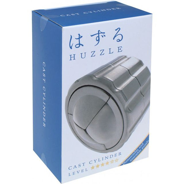 Cast Metal Cylinder Puzzle - Level 5/6 - Hanayama