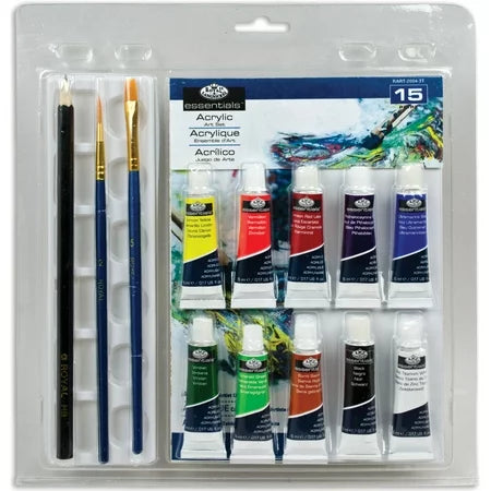 Acrylic Art Set: Clamshell - Ages 8+