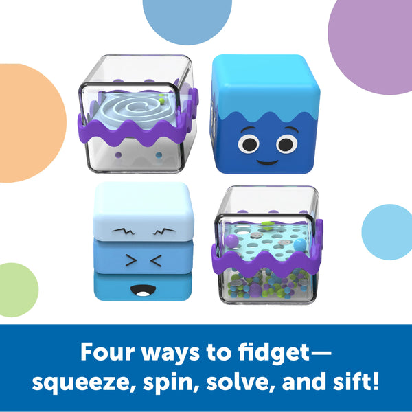 LR: Cool Down Cubes Sensory Fidget Set - Ages 4+