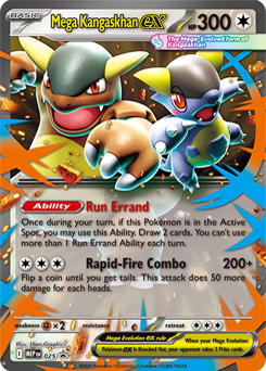 Pokémon TCG: Mega Kangaskhan ex - Ages 6+