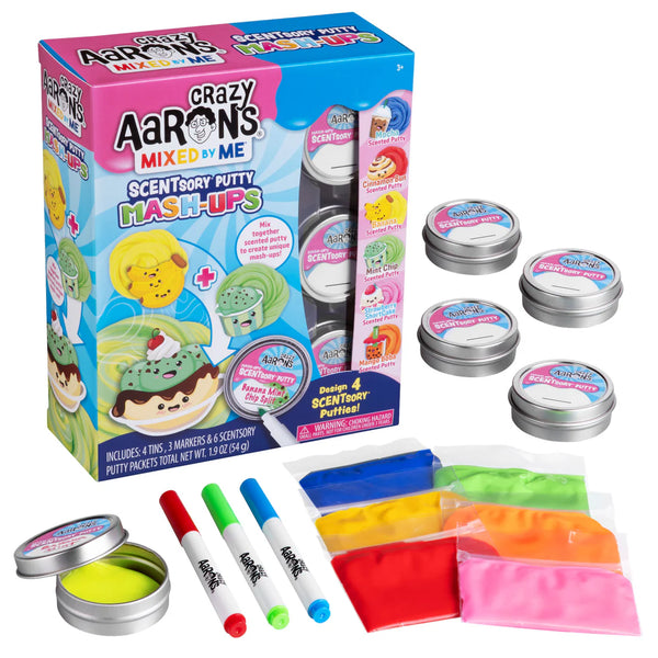 Crazy Aaron's Thinking Putty - SCENTsory Mash-Up  Kit - Ages 3+