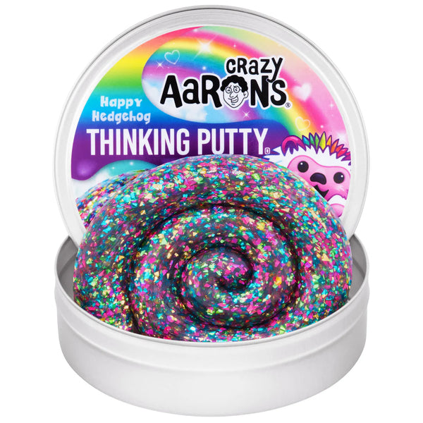 Crazy Aarons Thinking Putty Happy Hedgehog