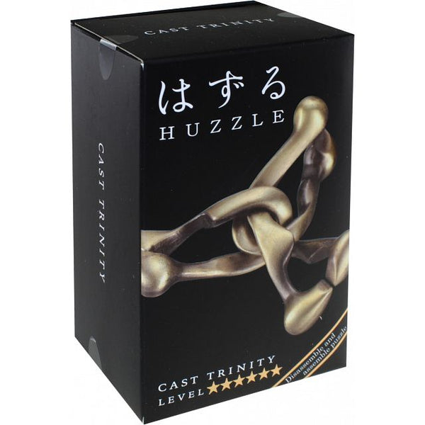 Cast Metal Trinity Puzzle -  Level 6/6 - Hanayama