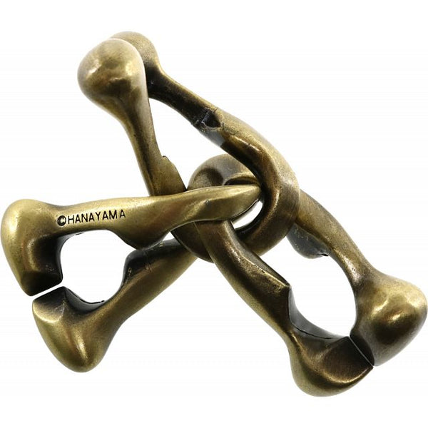 Cast Metal Trinity Puzzle -  Level 6/6 - Hanayama