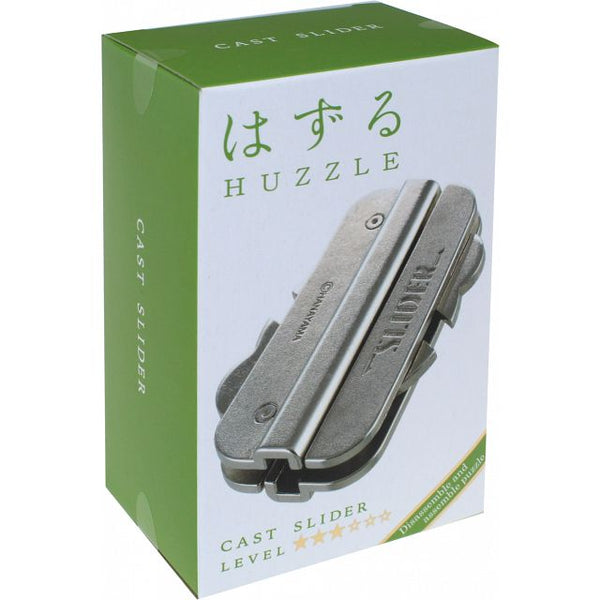 Cast Metal Slider Puzzle - Level 3/6 - Hanayama
