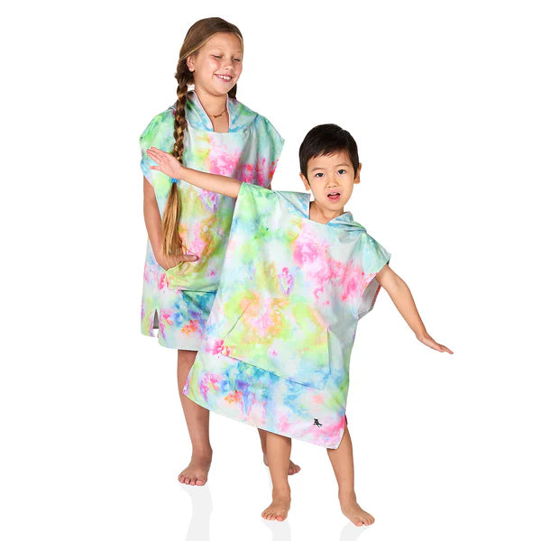Dock & Bay: Quick Dry Poncho Kids - Bubble Dreams - Ages 3-10