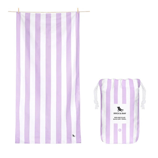Dock & Bay: Quick Dry Towel Extra Large Towel - Multiple Colours Availble