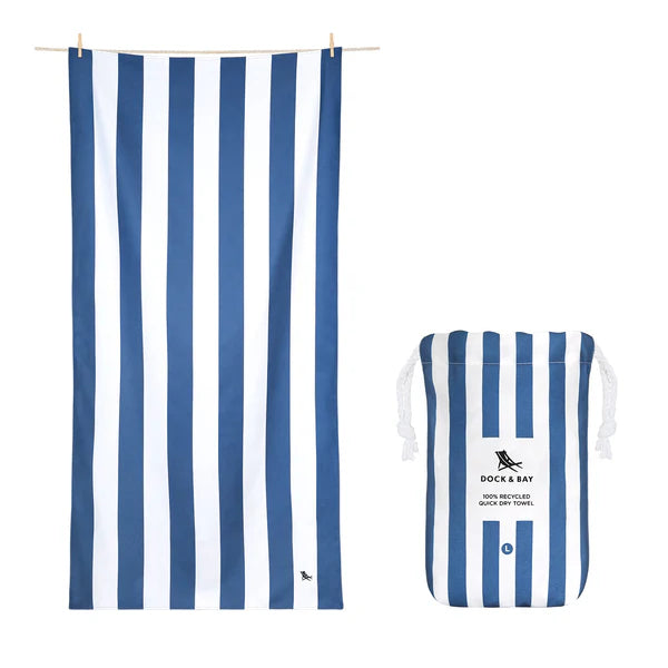 Dock & Bay: Quick Dry Towel Extra Large Towel - Multiple Colours Availble