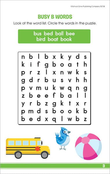 AB: My First Word Searches - Ages 5+