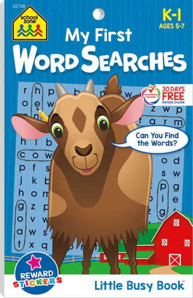 AB: My First Word Searches - Ages 5+