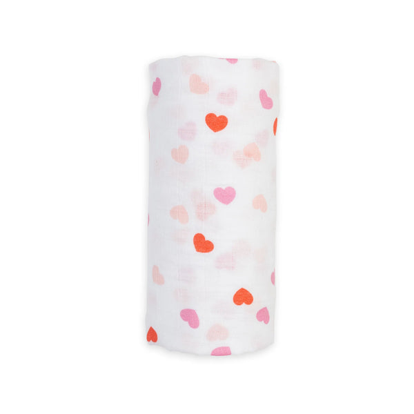 Lulujo Cotton Muslin Swaddle XL Blanket 47" x 47" - Assorted Prints